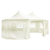 vidaXL Openlucht bruiloft partytent cover