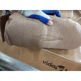 vidaXL Zonnezeil 160 g/m² 3x5 m HDPE taupe