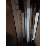 vidaXL 2-delige Badkamermeubelset bewerkt hout wit