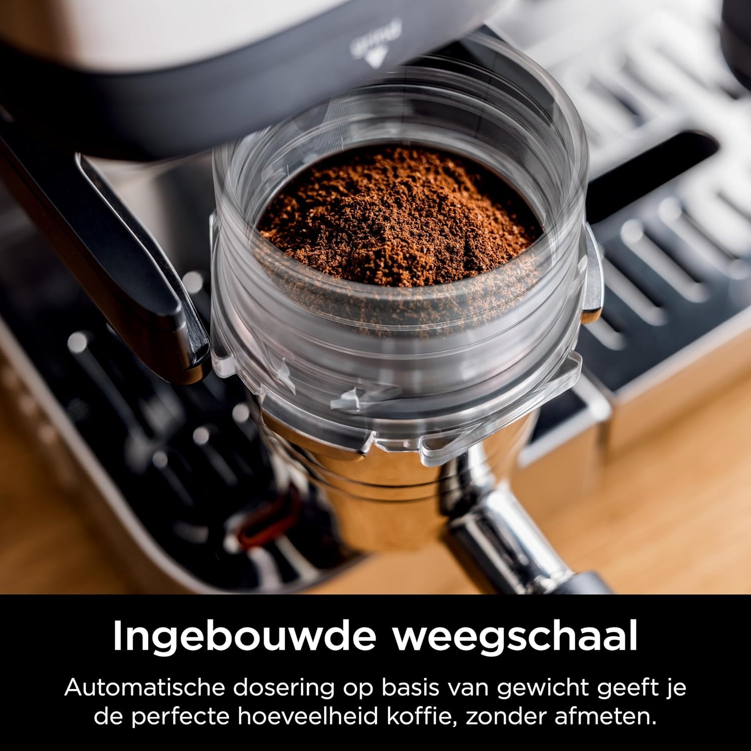Ninja Luxe Essential 2-in-1 Koffiezetapparaat, Latte, Zilver, ES501EU