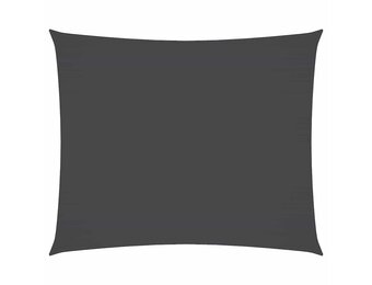 vidaXL Zonnescherm rechthoekig 3,5x4,5 m oxford stof antracietkleurig