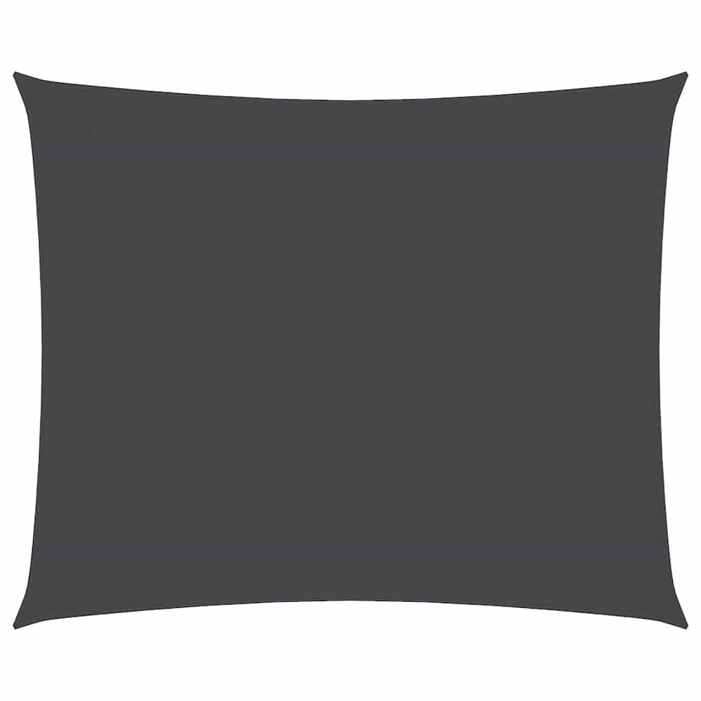 vidaXL Zonnescherm rechthoekig 3,5x4,5 m oxford stof antracietkleurig