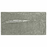 vidaXL Kussensloop 2 st HOUTEN Groen 40 x 80 cm Chenille Stof