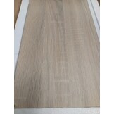 vidaXL Wandschap met lade 40x23,5x10 cm MDF eikenkleurig en wit