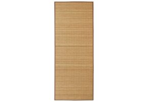 Bamboe vloerkleed 120x180 cm bruin - 33% korting