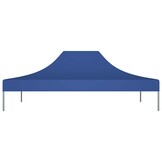 vidaXL Partytentdak 270 g/m² 4,5x3 m blauw