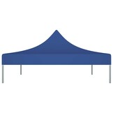 vidaXL Partytentdak 270 g/m² 4,5x3 m blauw