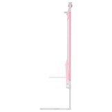 vidaXL Bedhekje peuter 200x25 cm stof roze