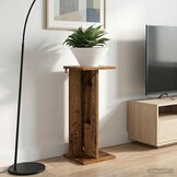 vidaXL Plantenstandaard 2 st Oud hout 25 x 25,5 x 60,5 cm Bewerkt hout