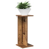 vidaXL Plantenstandaard 2 st Oud hout 25 x 25,5 x 60,5 cm Bewerkt hout