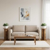 vidaXL Plantenstandaard 2 st Oud hout 25 x 25,5 x 60,5 cm Bewerkt hout