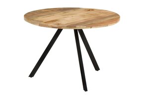 Eettafel Massief Mangohout 110x75 cm - 35% Korting