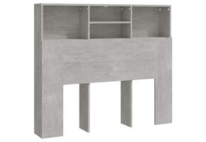 Hoofdbordkast Betongrijs - 120x19x103,5 cm (34% Korting)
