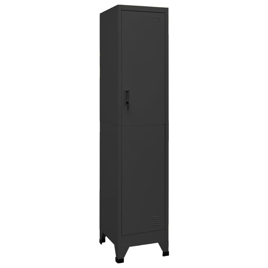 Lockerkast Staal Antraciet 38x45x180 cm - 34% Korting