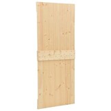 Massief Grenenhouten Deur 80x210 cm - Ideaal voor Schuifdeursystemen