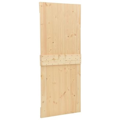 Massief Grenenhouten Deur 80x210 cm - Ideaal voor Schuifdeursystemen