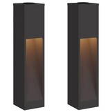 vidaXL Zonne LED Padverlichting (2 stuks) Warmwit - 58% Korting