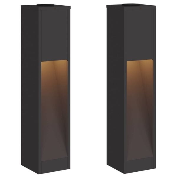 vidaXL Zonne LED Padverlichting (2 stuks) Warmwit - 58% Korting