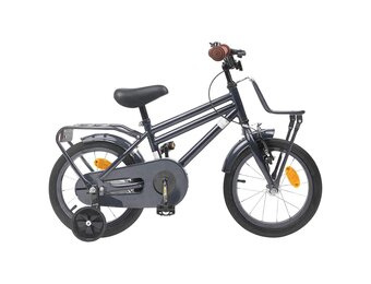 Kinderfiets 14 Inch Donkergrijs - 3-5 Jaar (34% Korting!)