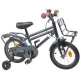Kinderfiets 14 Inch Donkergrijs - 3-5 Jaar (34% Korting!)
