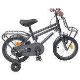 Kinderfiets 14 Inch Donkergrijs - 3-5 Jaar (34% Korting!)
