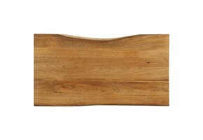Tafelblad Mangohout Natuurlijke Rand 120x60cm - 59% Korting