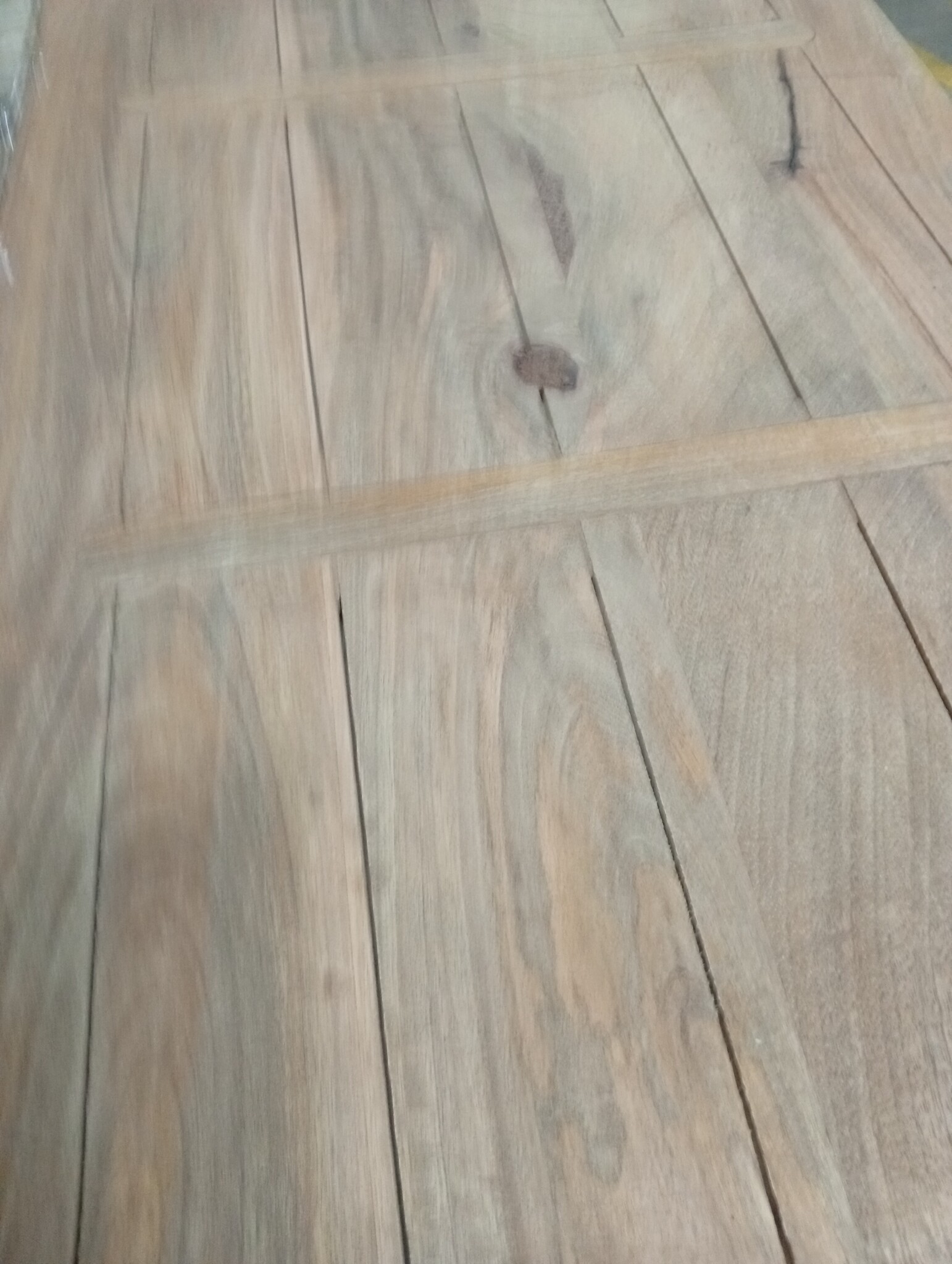 Tafelblad Mangohout Natuurlijke Rand 120x60cm - 59% Korting