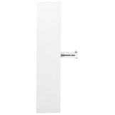 Kantoorkast 90x40x180 cm Staal & Glas Wit - 35% Korting