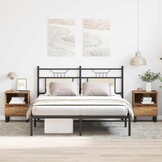 Nachtkastjes Hout (2 stuks) - Oud Houtkleurig - 34% Korting!