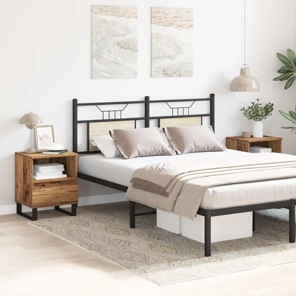 Nachtkastjes Hout (2 stuks) - Oud Houtkleurig - 34% Korting!