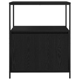 Badkamermeubel met Planken 76.5x35x95 cm Zwart Eiken (34% Korting)