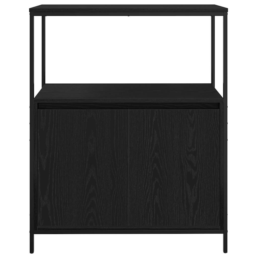 Badkamermeubel met Planken 76.5x35x95 cm Zwart Eiken (34% Korting)