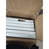 Wit Kamerscherm met 6 Panelen, Massief Paulowniahout - 60% Korting