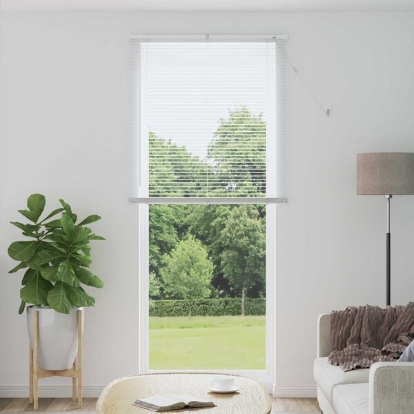 VidaXL PVC Jaloezie Wit 213x100 cm - 32% Korting