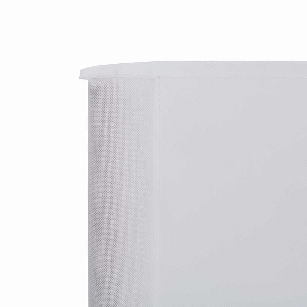 Wit Windscherm 3 Panelen 400x120 cm - 32% Korting!