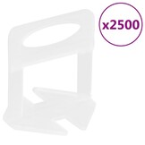 Tegelnivelleerklemmen 2500 stuks 1 mm - 34% Korting