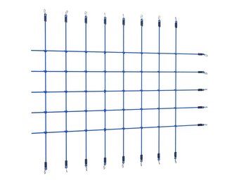 vidaXL Klimnet 200x150 cm Blauw - 34% Korting