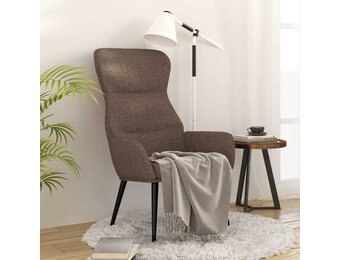 Relaxstoel stof taupe - 29% Korting!