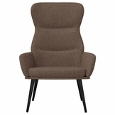Relaxstoel stof taupe - 29% Korting!