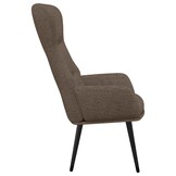 Relaxstoel stof taupe - 29% Korting!