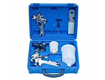 vidaXL 2x HVLP Verfspuiten met 0.8 & 1.4mm Mondstuk - 34% Korting