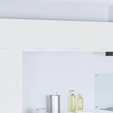 VidaXL Hangkast 2 stuks Wit Bewerkt Hout - 34% Korting
