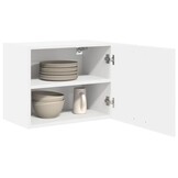 VidaXL Hangkast 2 stuks Wit Bewerkt Hout - 34% Korting