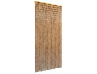 Bamboe Deurgordijn 90x200 cm - Insecten Weren & Decoratie met 33% Korting