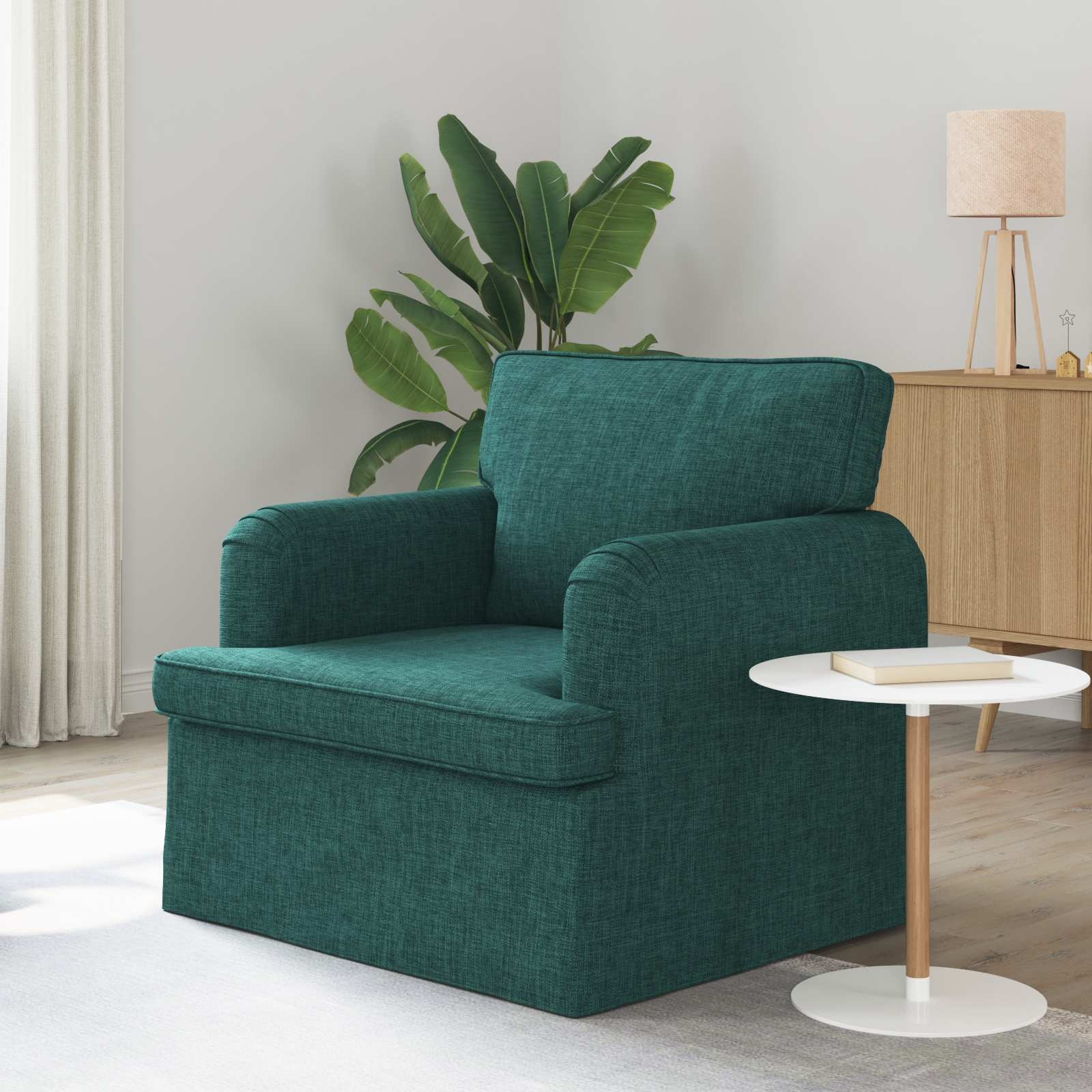 Moderne Bank Donkergroen - 84x80x85 cm - 34% Korting