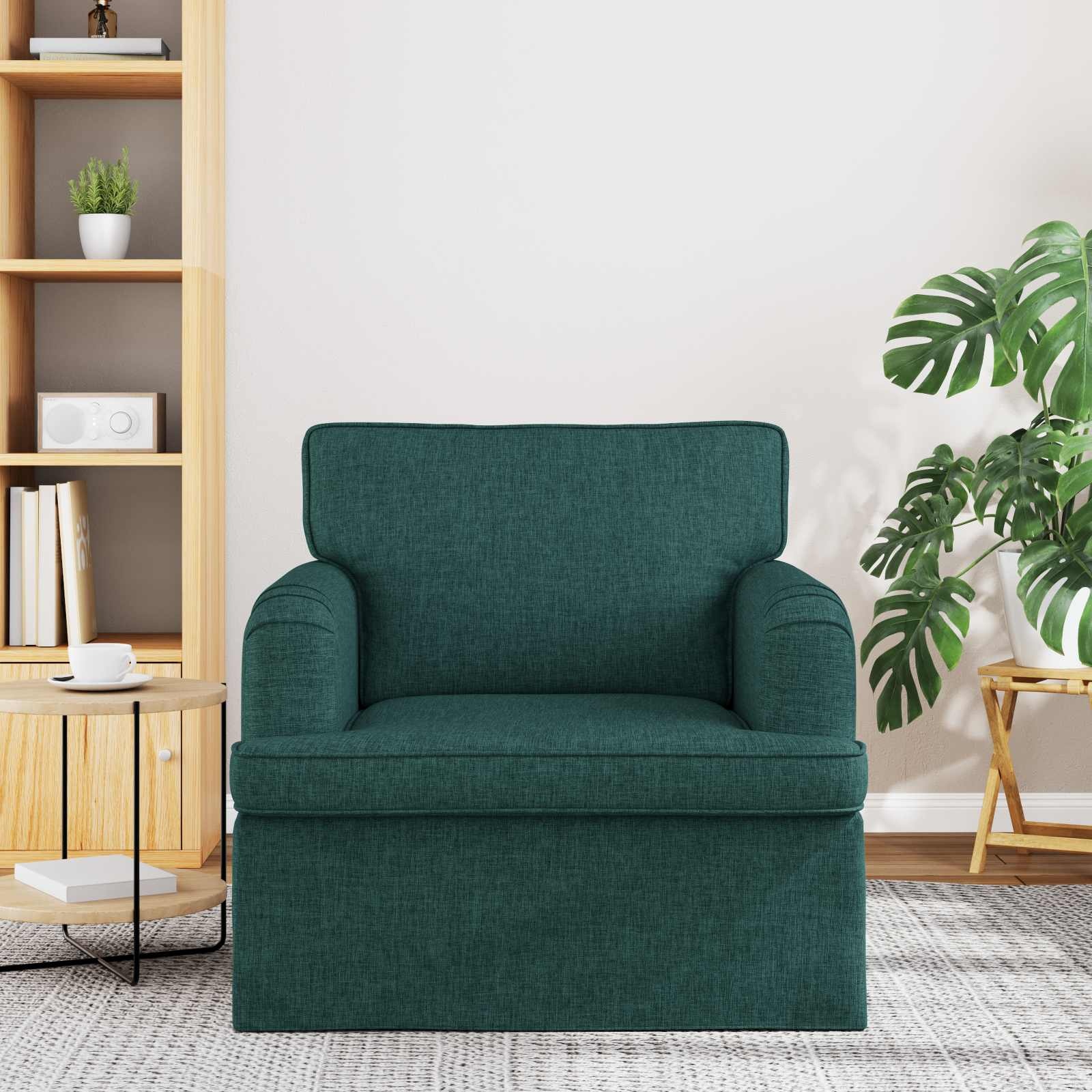 Moderne Bank Donkergroen - 84x80x85 cm - 34% Korting
