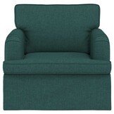 Moderne Bank Donkergroen - 84x80x85 cm - 34% Korting
