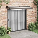 Deurluifel 240x100 cm PC Zwart - 34% Korting!