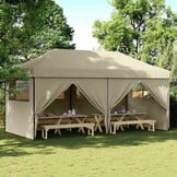 Inklapbare Partytent Taupe - 35% Korting