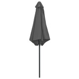 Antraciet Parasol met Aluminium Paal 270x246 cm - 34% Korting